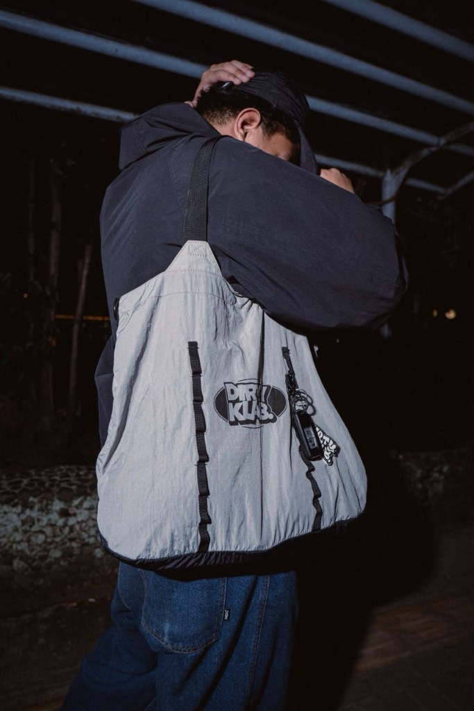 DIRTY KLAB bag — urban night lookbook